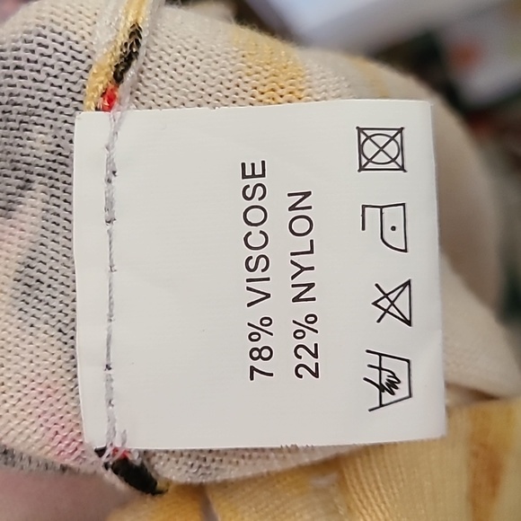 Belldini Yellow Animal Print Tank Top - Picture 7 of 7